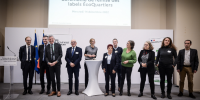 Label ÉcoQuartier étape 2 : Remise de Label pour le projet du Quartier du Chemin-Vert à Saumur