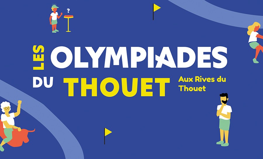 En famille ou entre amis participez aux Olympiades du Thouet !