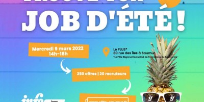 Forum Job d'été 2022 : rendez-vous le 9 mars au campus LE PLUS