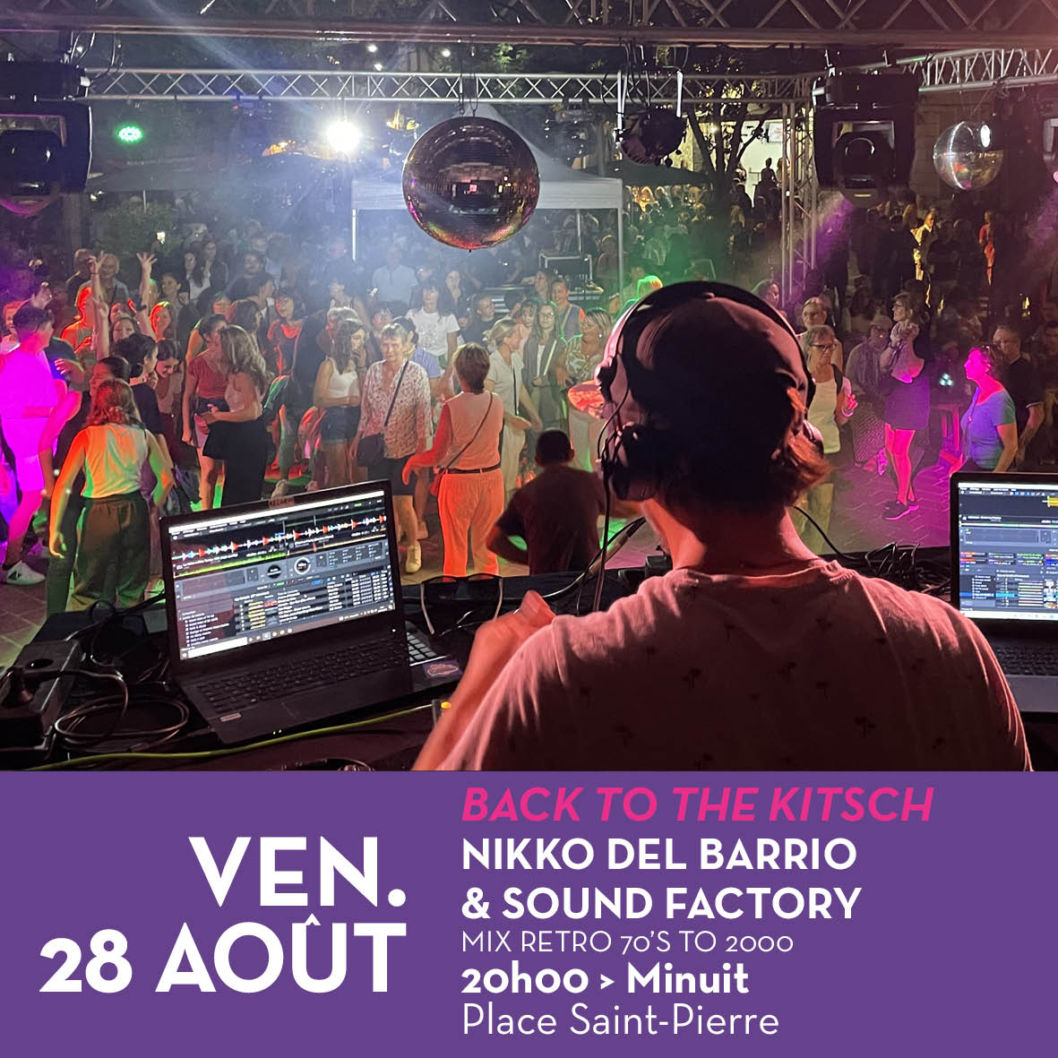 BACK TO THE KITSCH : NIKKO DEL BARRIO & DROP CIRCLE