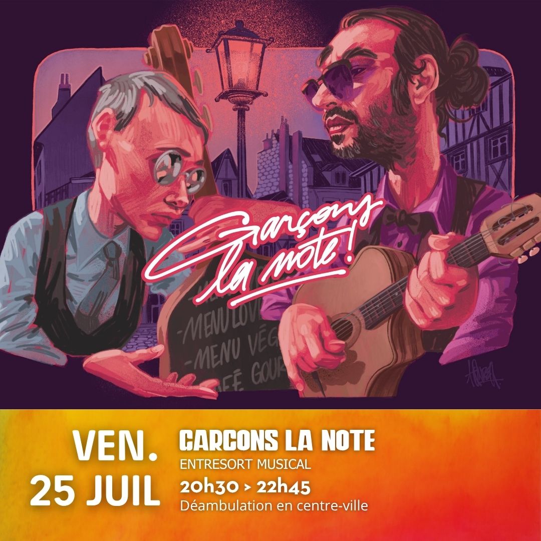 GARÇONS, LA NOTE