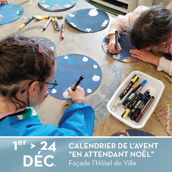 CALENDRIER DE L'AVENT GÉANT