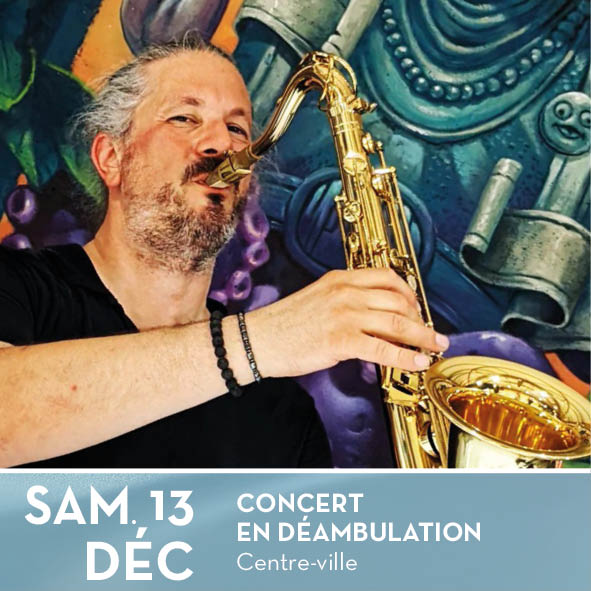 DÉAMBULATION : WALKIN' JAZZ PAR THIERRY ROUSTAN