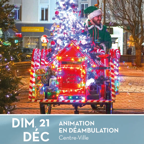 DÉAMBULATION : ELFE POSTIER DE NOËL CIE AICOM 36