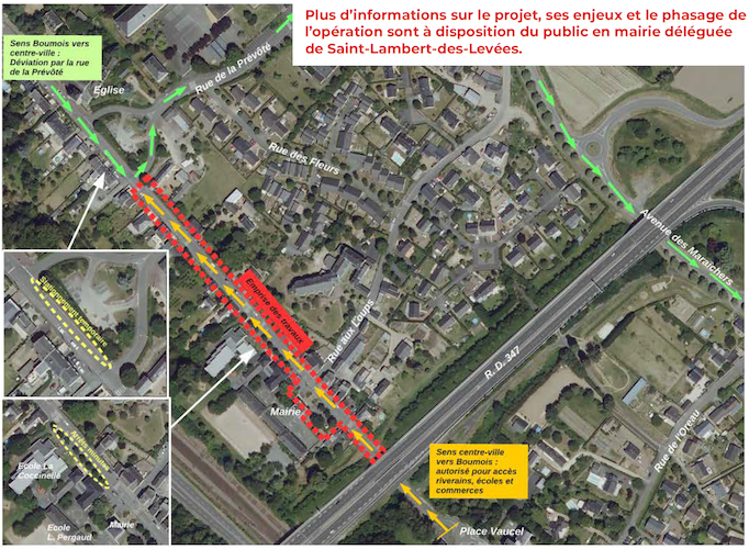 requalification de l'avenue de La Croix de guerre  