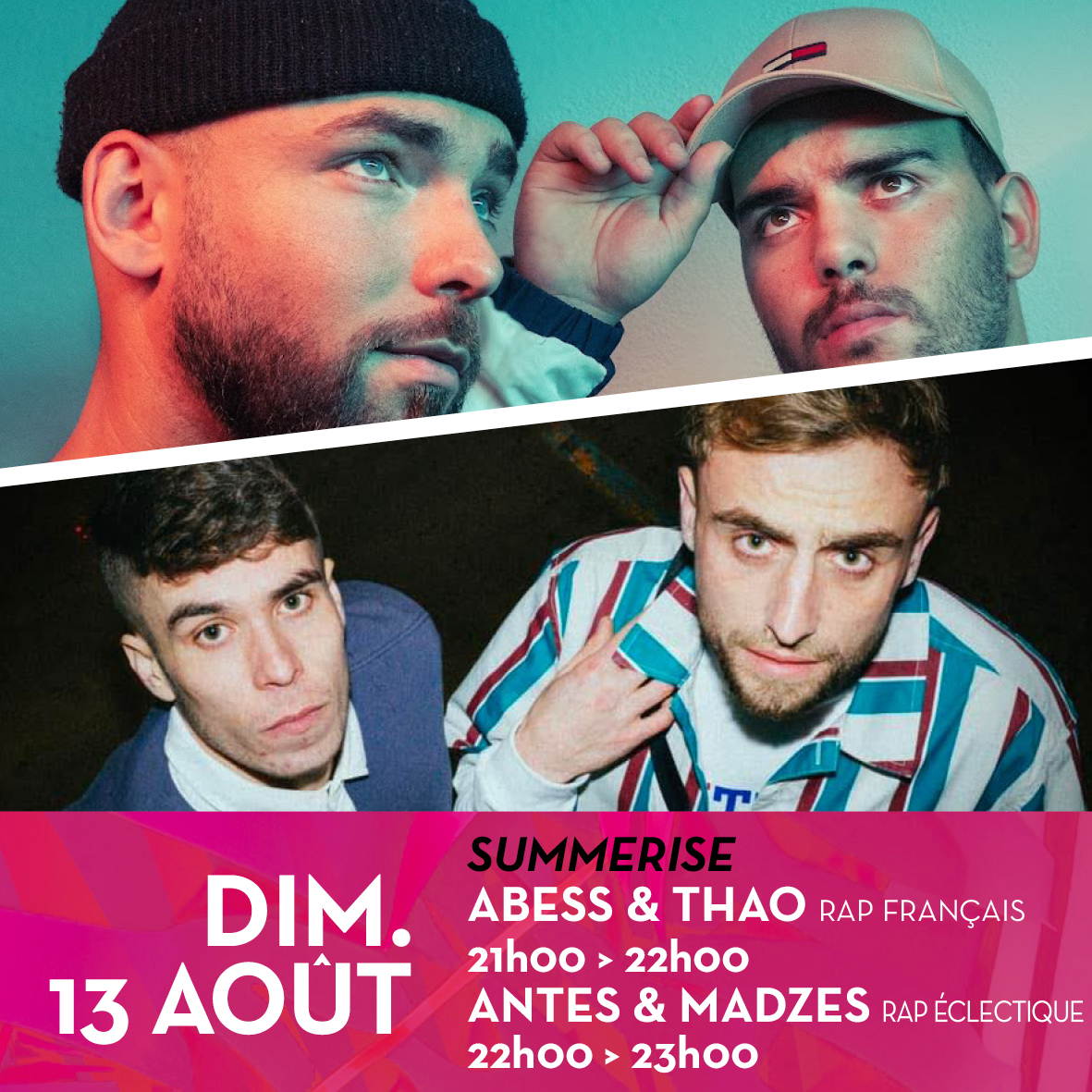 SUMMERISE x 13 AOÛT