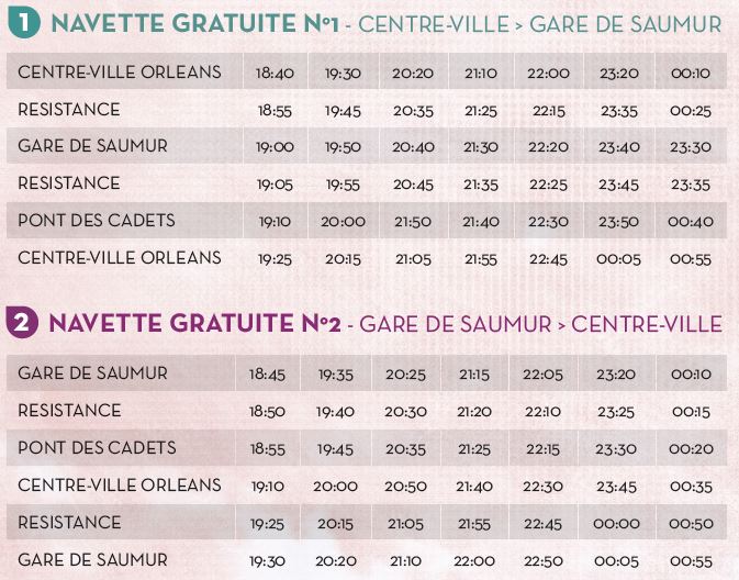 navette 14