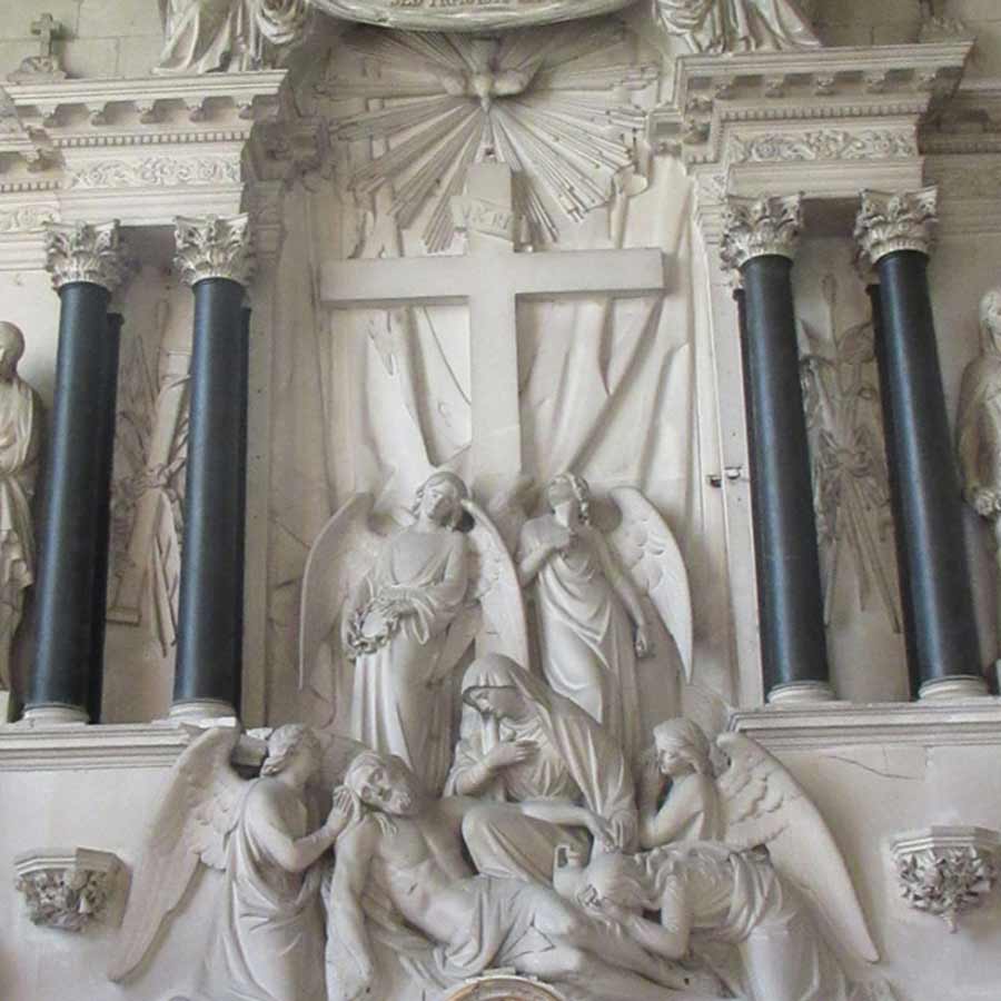 RETABLE DE LA CHAPELLE ROYALE NOTRE-DAME DES ARDILLIERS