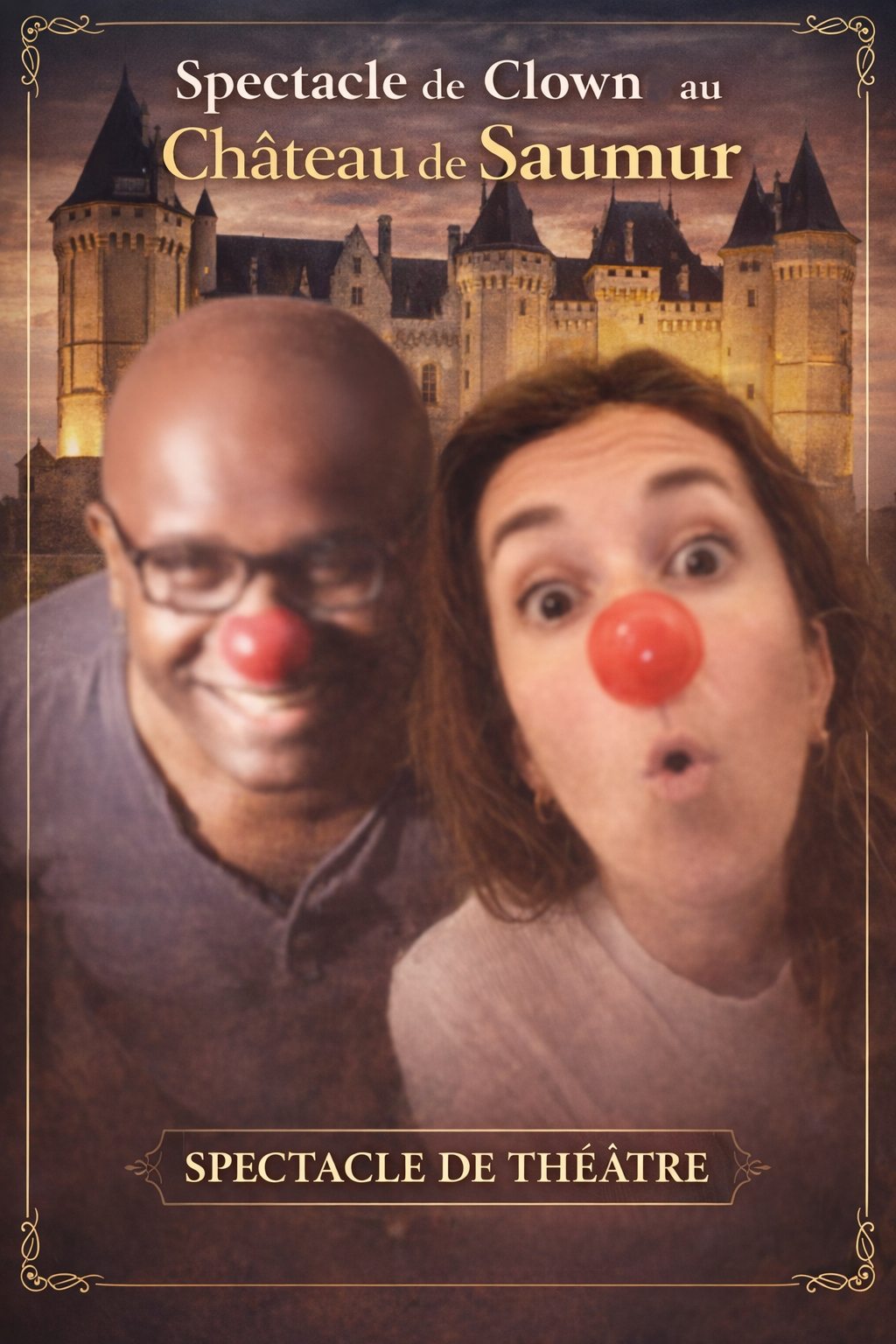 Spectacle de clowns par « Les Saltimbanques célestes »
