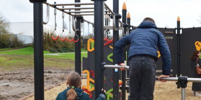 Inauguration du parcours « Ninja Warrior », le projet lauréat du Budget Participatif 2024