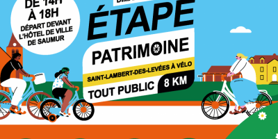 Etape patrimoine : Saint-Lambert-des-Levées à vélo