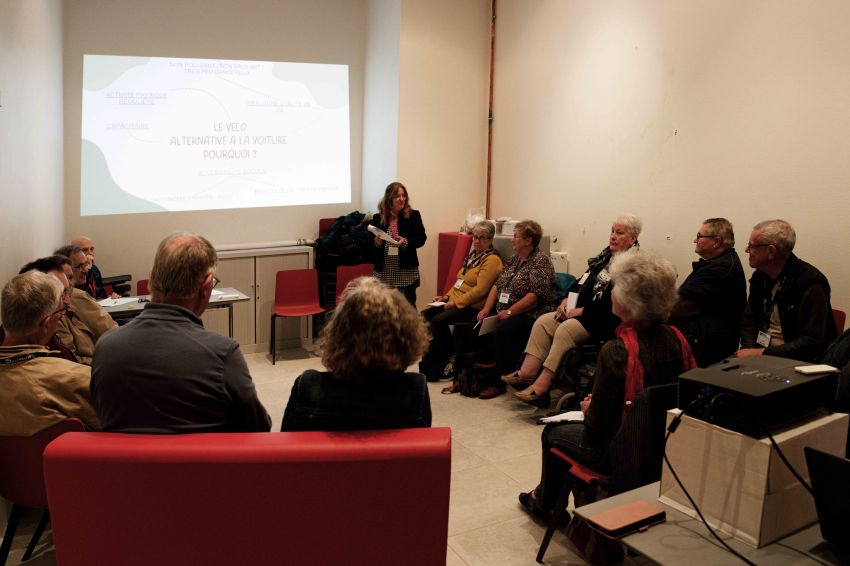 Atelier déplacements doux et sécurité routière © Guy Mabileau