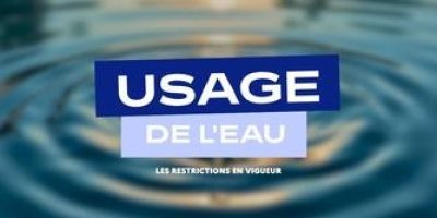 Usage de l'eau : les restrictions en vigueur