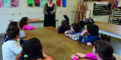 Des élèves de l’école illustrent les histoires de l’autrice Gaëlle Arnaud-Billard