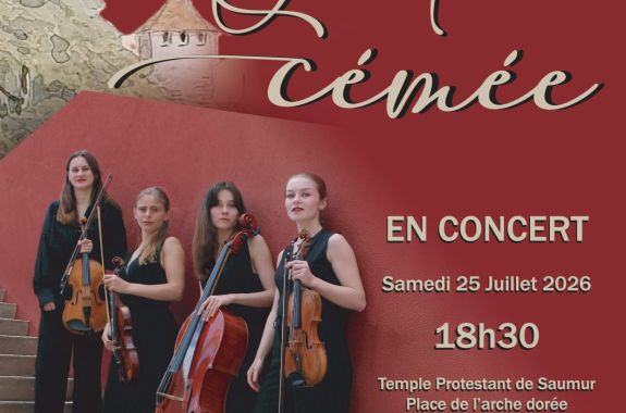 Concert : le Quatuor Cémée