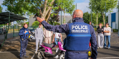 Sensibilisation à la sécurité en trottinette et cyclomoteur à l’école T’Cap T’Pro