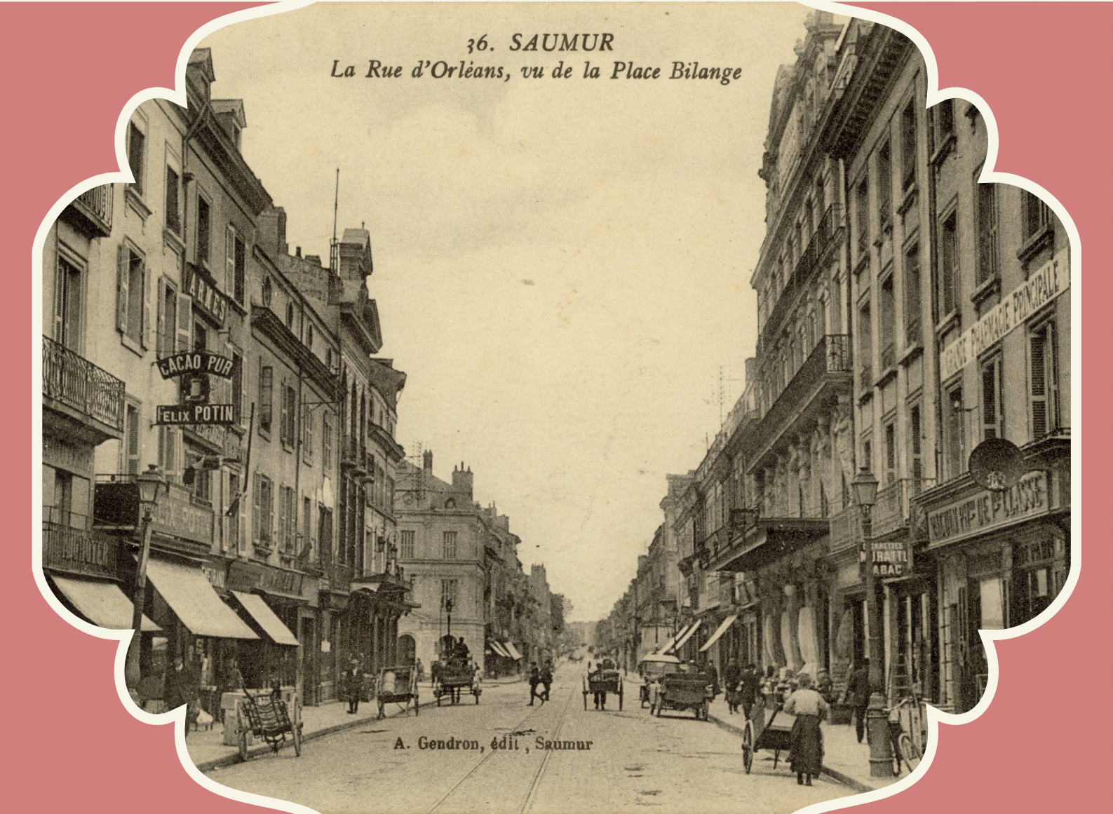 Balades urbaines commentées : Saumur, commerces, plaisirs et  gourmandises 