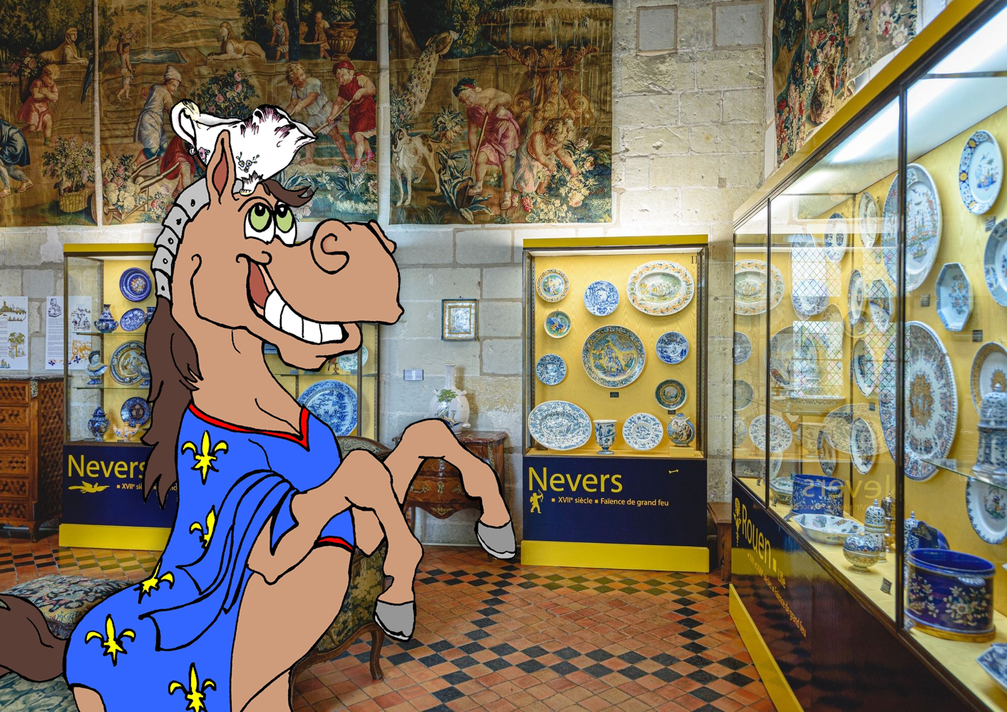 Les objets s'animent au château !