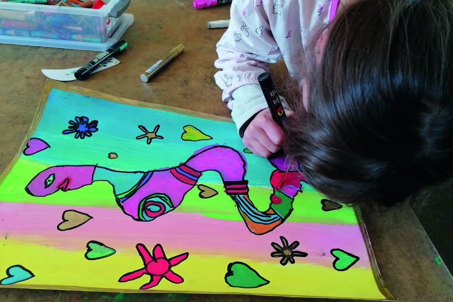 Vacances de Noël : stage artistique et accueil de loisirs à Saumur