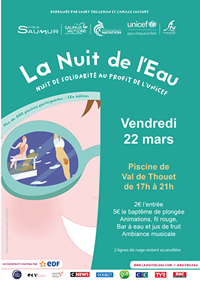 Le 22 mars, mettez-vous à l’eau pour les enfants du monde !