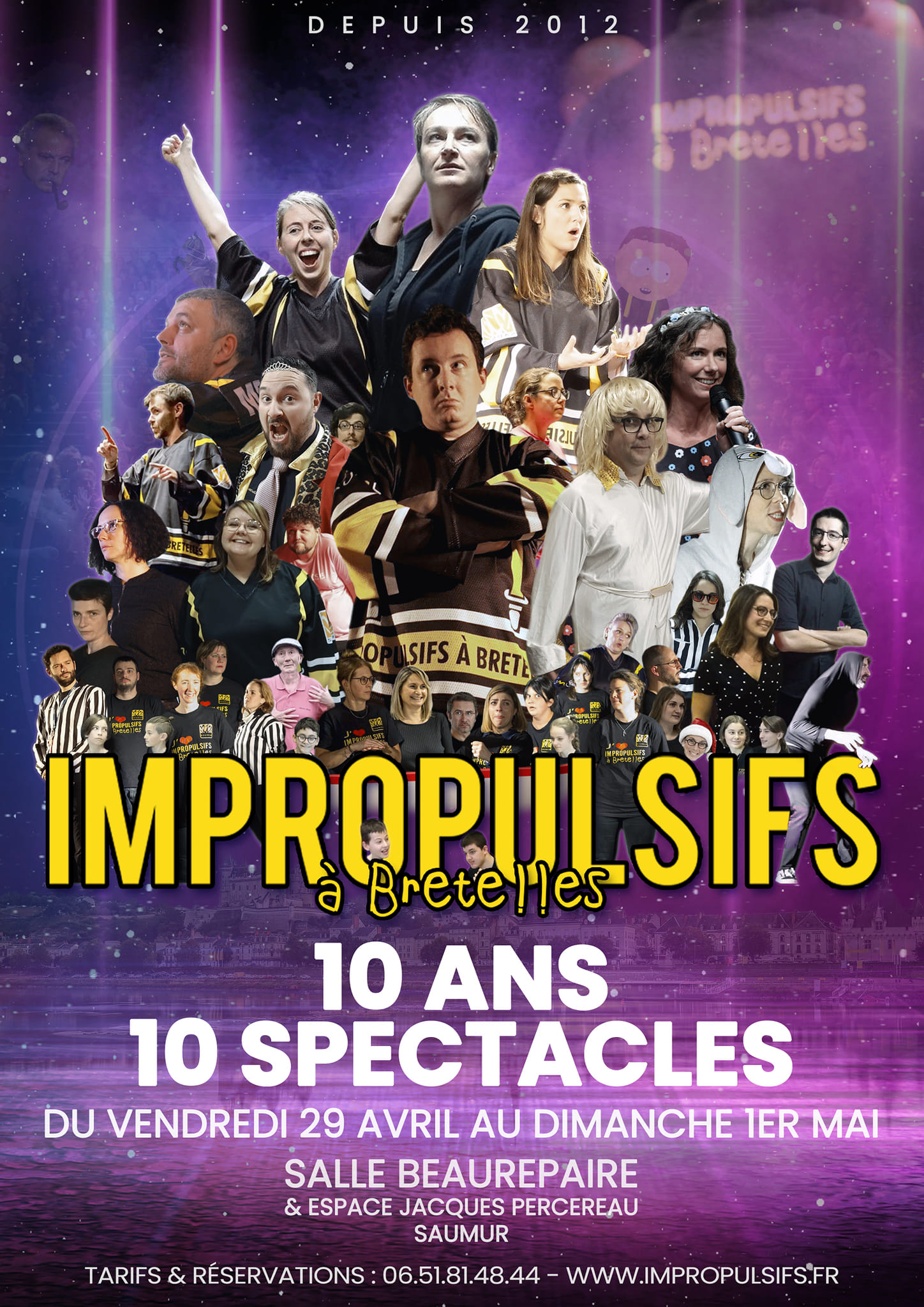 Impropulsifs à Bretelles : 10 ans, 10 spectacles