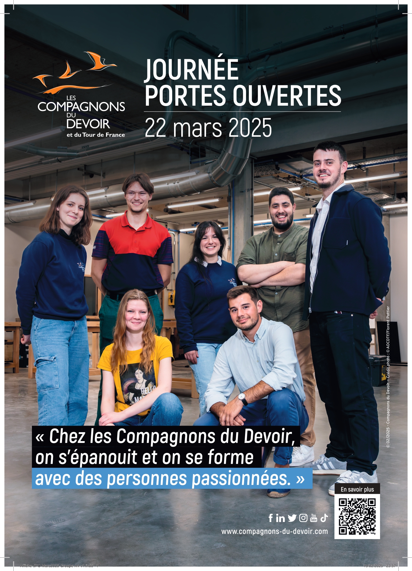 Journée Portes Ouvertes des Compagnons du Devoir à Saumur