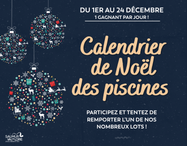 Un jeu-concours spécial Noël à la piscine du Val de Thouet