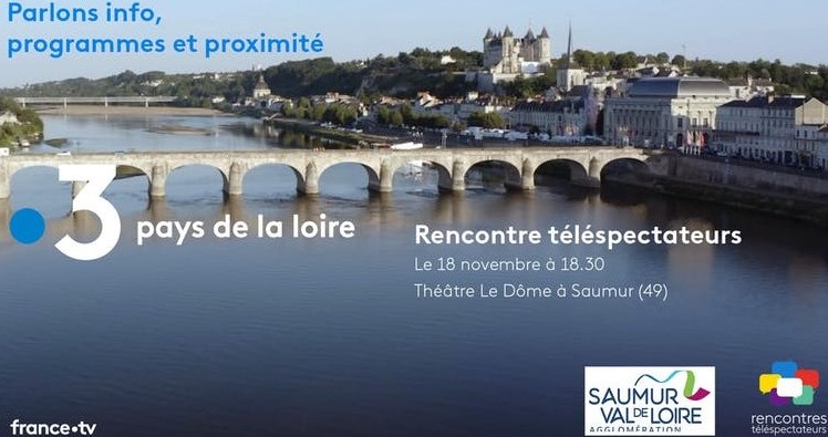 Événement France 3 : Avant-première et rencontre avec les téléspectateurs saumurois