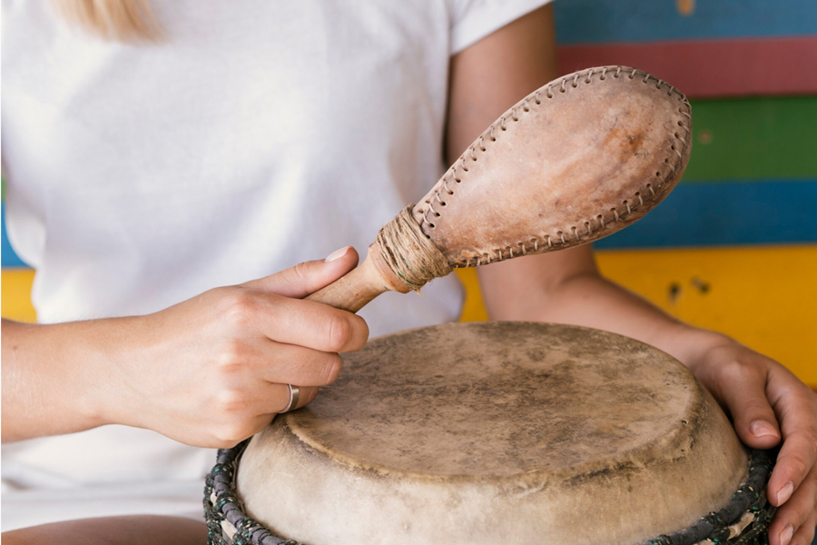 Atelier parents/bébé : sons et vibrations