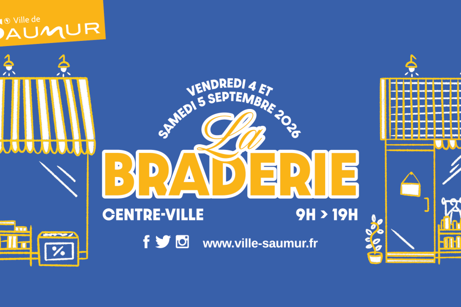 Vendredi 4 & samedi 5 septembre : le centre-ville fait sa braderie ! 