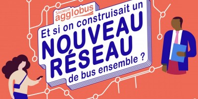 Saumur Agglobus, parlons-en ! Concertation autour de l’amélioration du réseau de bus urbain.