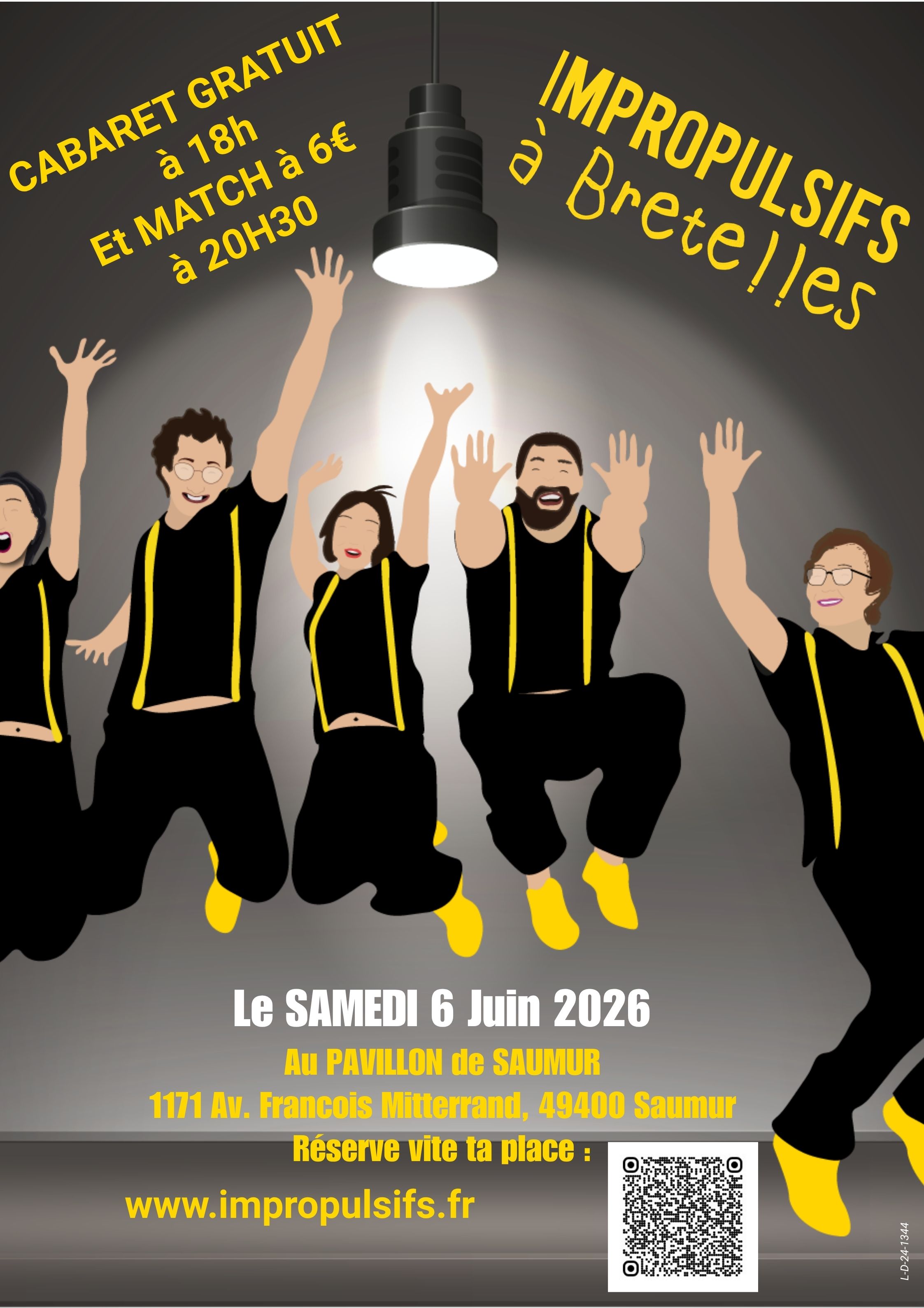 Th&eacute;&acirc;tre d'improvisation : atelier et spectacle