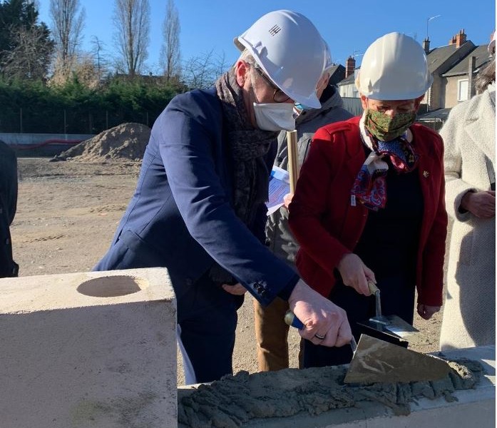 Construction d’un pôle d’hébergement à Saumur 