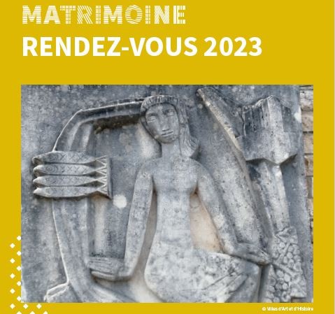 Matrimoine : la programmation 2023