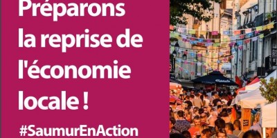 Saumur prépare la reprise de l'économie locale