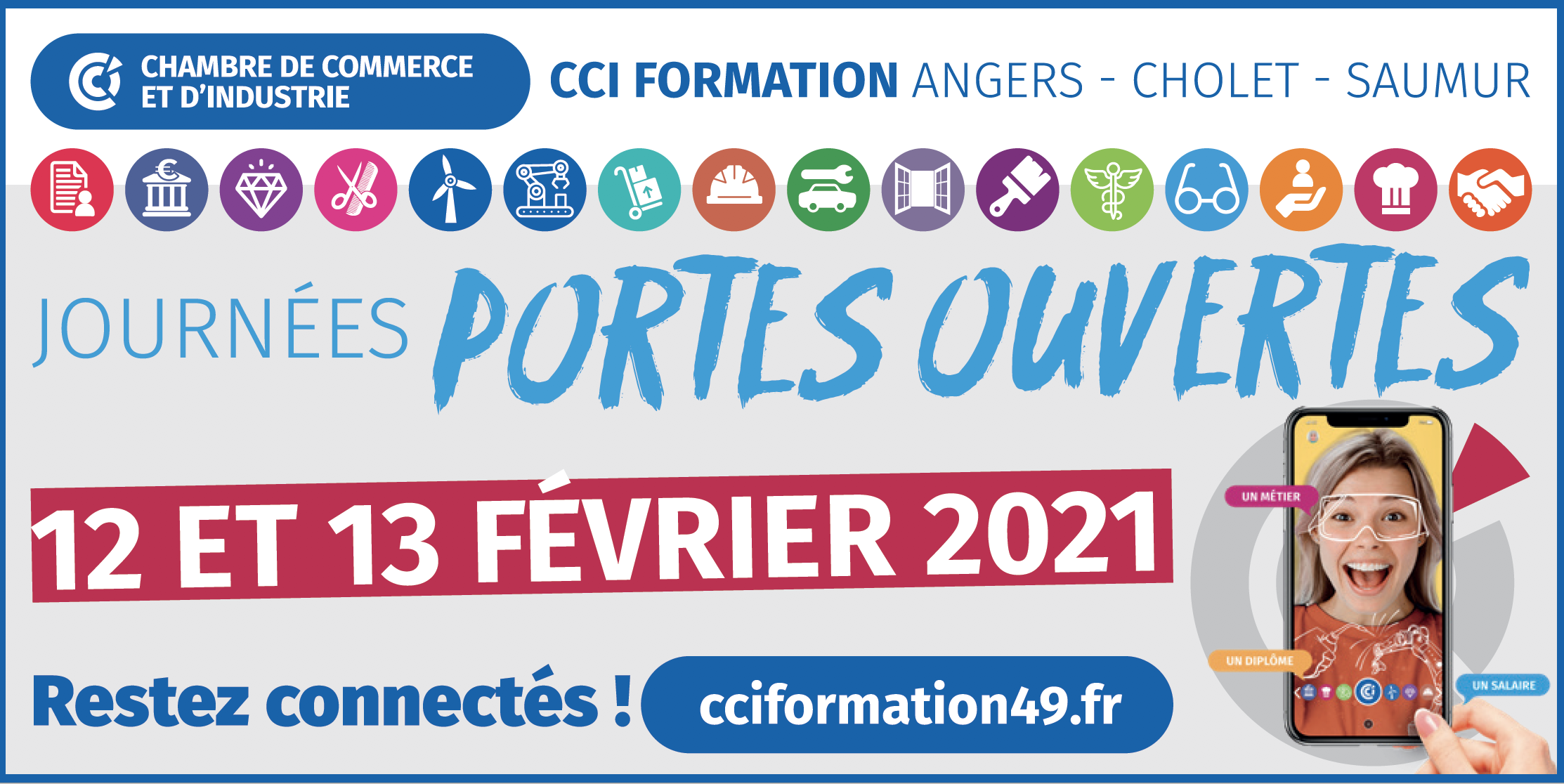 Journées Portes Ouvertes du CFA de la CCI de Maine-et-Loire