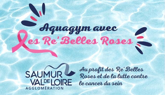 6 et 11 octobre : aquagym géant dans le cadre d'octobre rose 