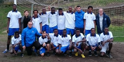 Du foot pour des jeunes migrants avec l'AS Bayard
