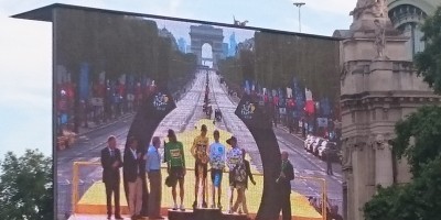 Arrivée du Tour de France à Paris