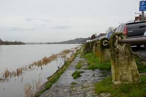 Risque de crue ce week-end sur les quais de Loire