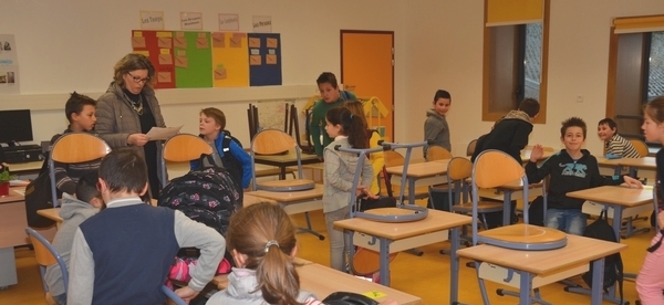 Les enfants du Clos Coutard s'installent dans leur nouvelle école