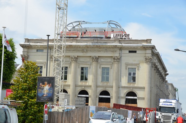 L'ouverture du théâtre prévue pour la fin du premier trimestre