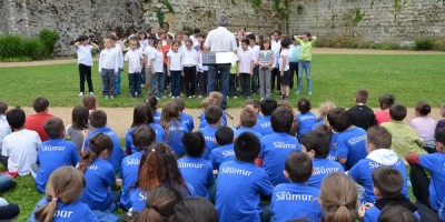 Les écoliers saumurois donnent le la de la Fête de la musique 2013