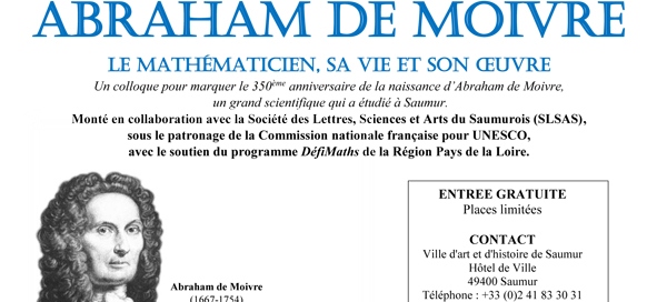 Abraham de Moivre, un mathématicien à découvrir