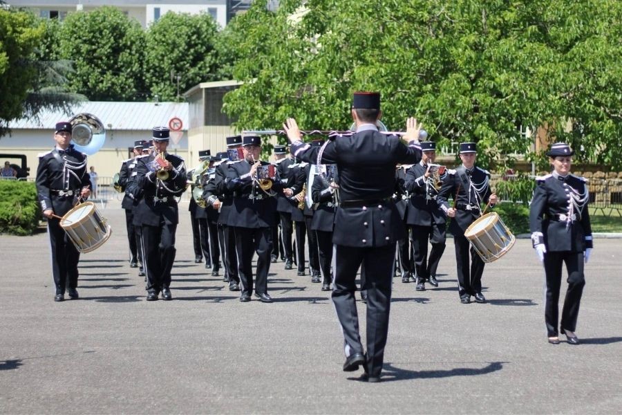 Représentation musicale de l'Arme Blindée Cavalerie