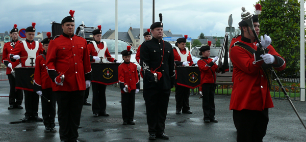 Le Dorset Youth Marching Band  à Saumur