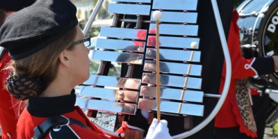 Le DORSET YOUTH MARCHING BAND à Saumur