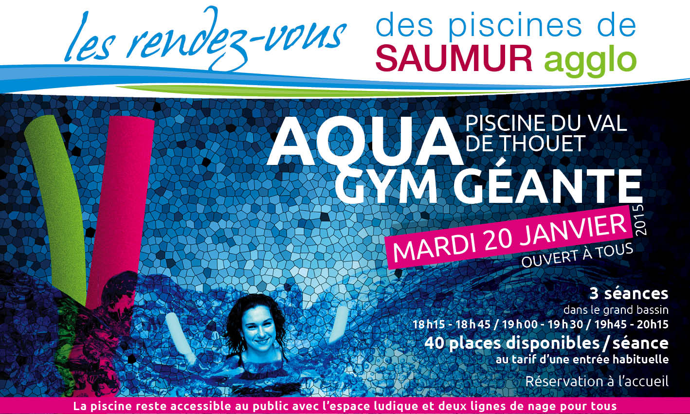 Soirée Aqua Gym Géante à la piscine !
