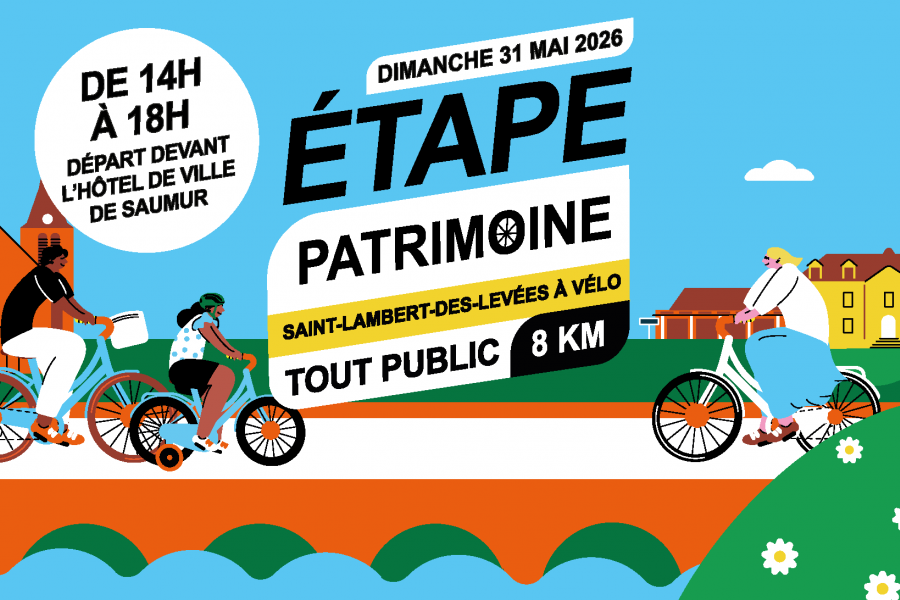 Etape patrimoine : Saint-Lambert-des-Lev&eacute;es &agrave; v&eacute;lo