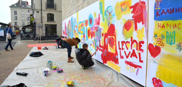 Une fresque pour célébrer le vivre ensemble